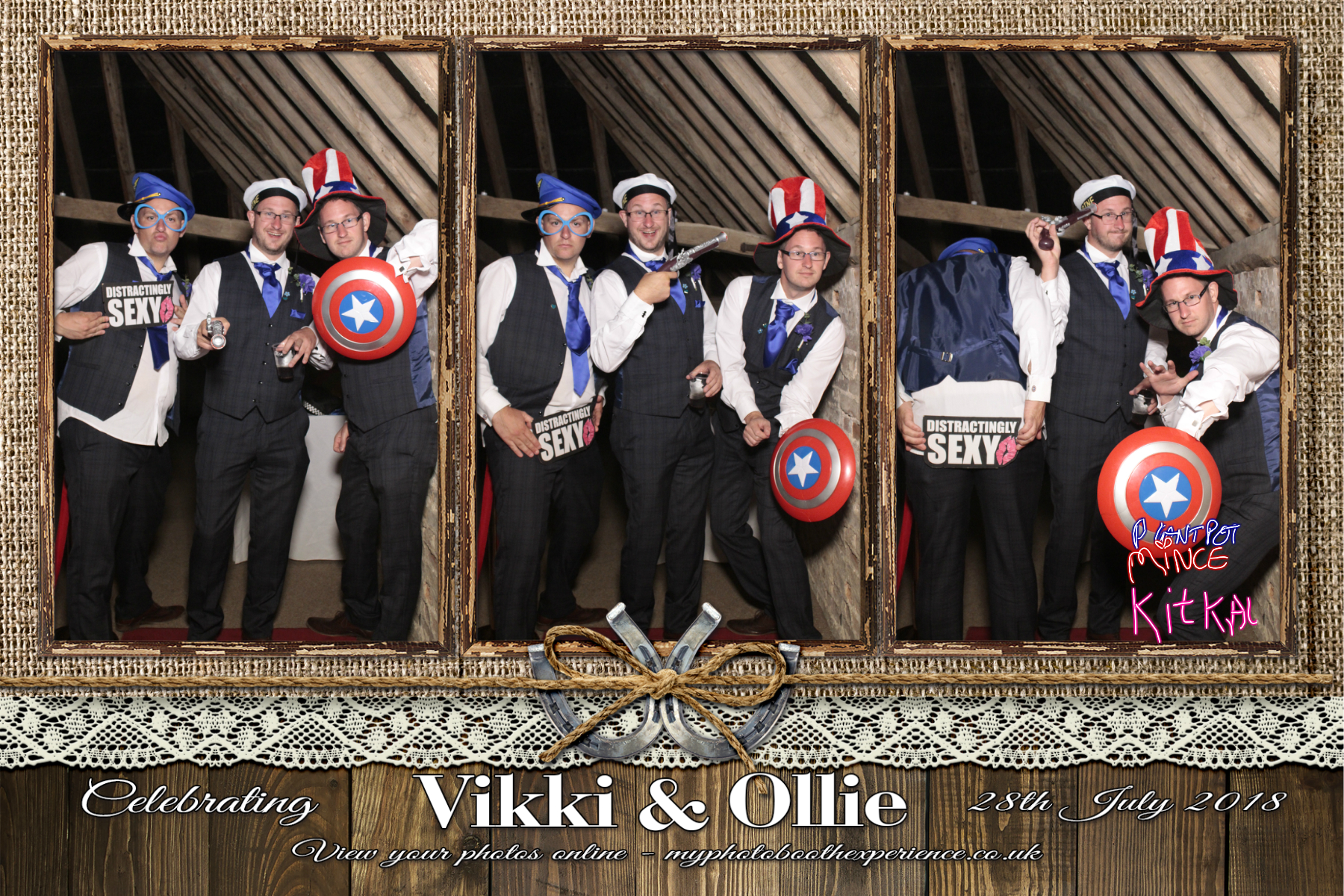 Vikki & Ollie's Wedding | View more photos from the event at gallery.myphotoboothexperience.co.uk/u/MyPhotoBoothExperienceLtd/Vikki-Ollies-Wedding